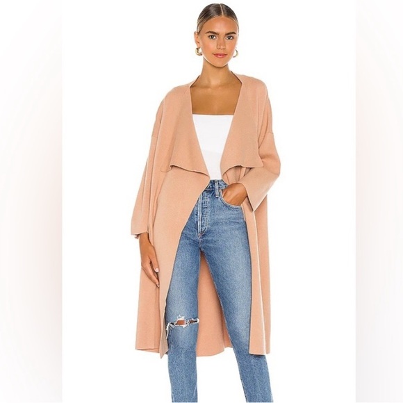 🌸 Revolve Synds Camel Cardigan - Picture 1 of 9